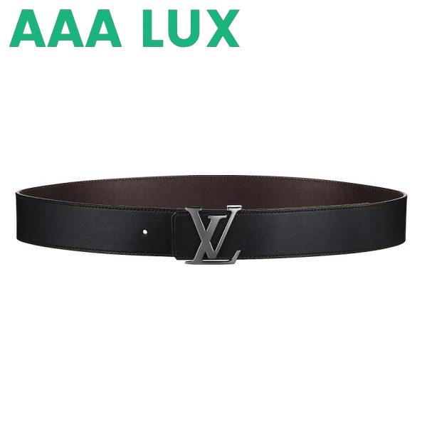 Replica Louis Vuitton LV Unisex LV Initiales 40mm Reversible Belt-Black