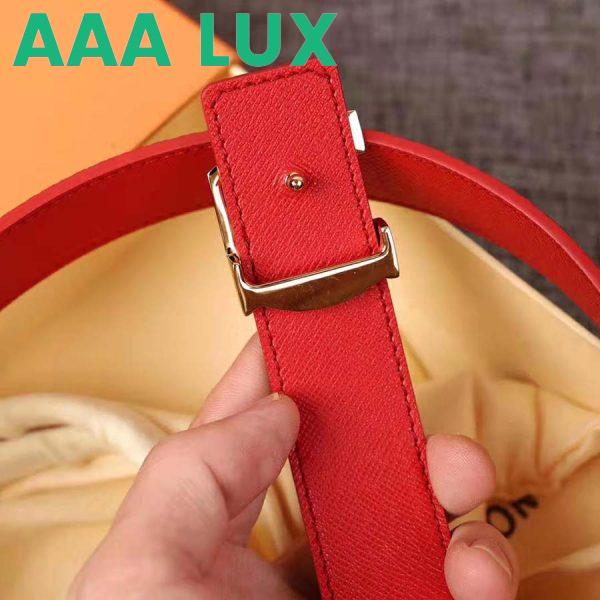 Replica Louis Vuitton LV Unisex LV Initials Buckle 30mm Reversible Belt in Monogram Canvas Leather 11