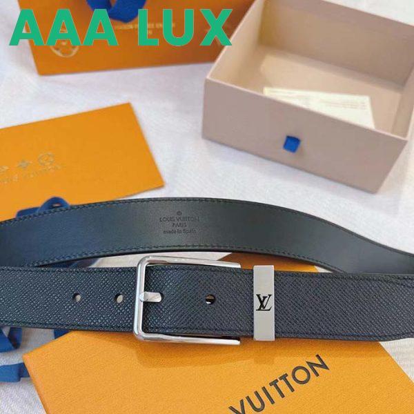 Replica Louis Vuitton LV Unisex LV Pont Neuf 35mm Belt Taiga Calf Leather 2