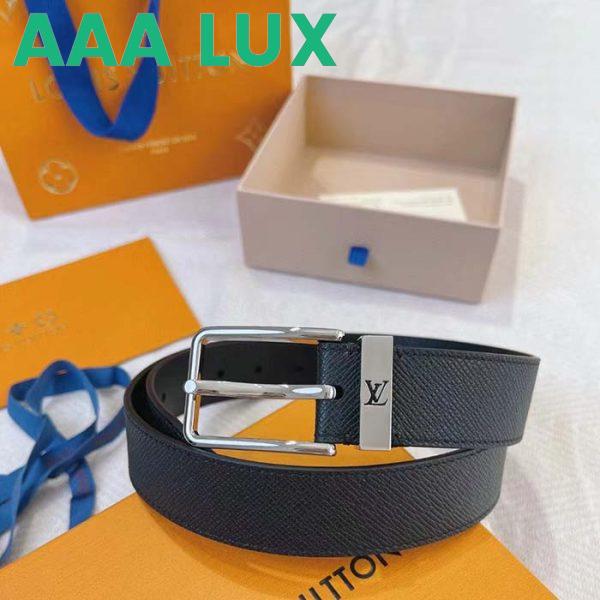 Replica Louis Vuitton LV Unisex LV Pont Neuf 35mm Belt Taiga Calf Leather 3