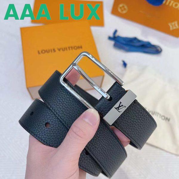 Replica Louis Vuitton LV Unisex LV Pont Neuf 35mm Belt Taurillon Calf Leather 7