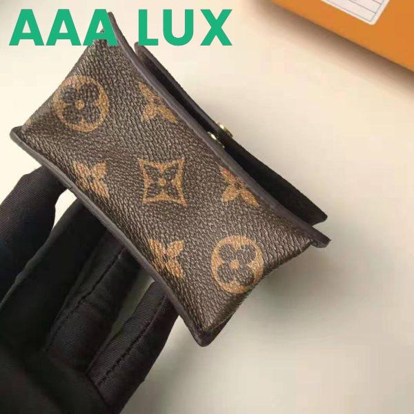 Replica Louis Vuitton LV Unisex Daily Multi Pocket 30mm Belt-Brown 8