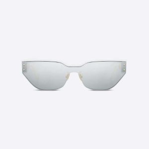Replica Dior Women DiorClub M3U White Mask Sunglasses 2