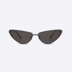 Replica Dior Women MissDior B1U Gray Butterfly Sunglasses