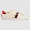 Replica Gucci Unisex Ace Sneaker with Interlocking G-White 12