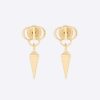 Replica Dior Women Petit CD Earrings Gold-Finish and Palladium-Finish Metal 8