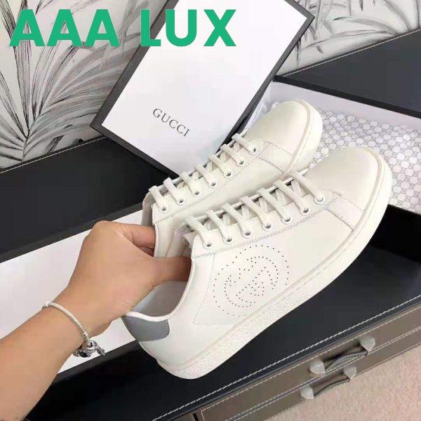 Replica Gucci Unisex Ace Sneaker with Interlocking G-White 7