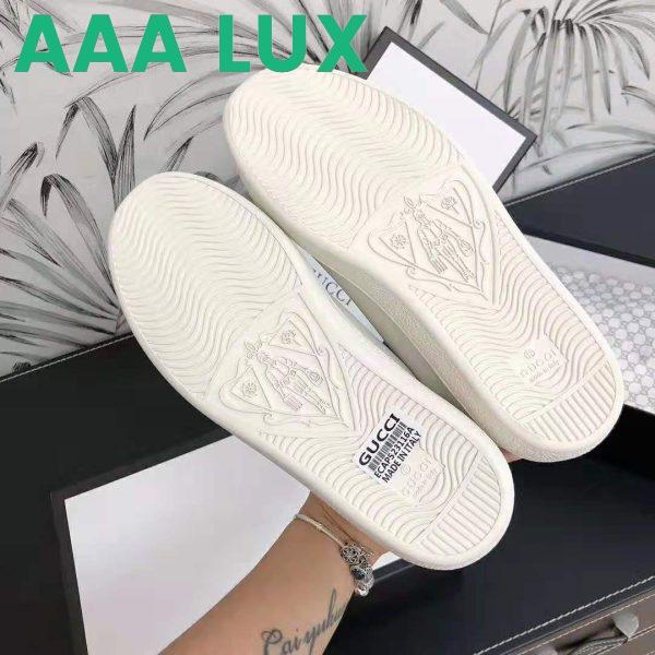 Replica Gucci Unisex Ace Sneaker with Interlocking G-White 10