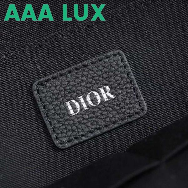 Replica Dior Men Rider Backpack Black Dior Oblique Jacquard 7
