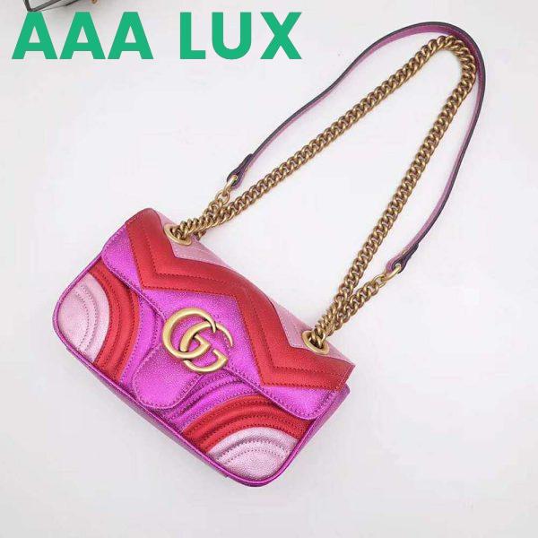 Replica Gucci GG Women GG Marmont Mini Matelassé Bag 4
