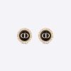 Replica Dior Women Sea Garden Earrings Gold-Finish Metal and White Resin Pearls 9