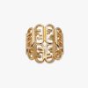 Replica Fendi Women O’lock Single Earring with Gold-color Earrings 9