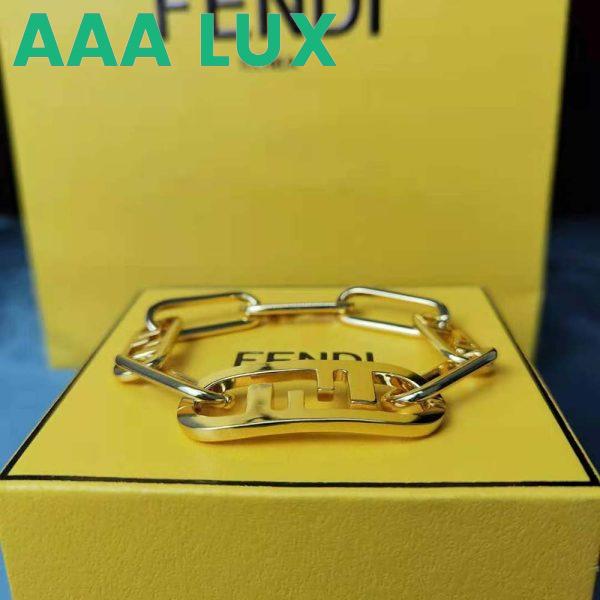 Replica Fendi Women Olock Bracelet Gold-Colored 3
