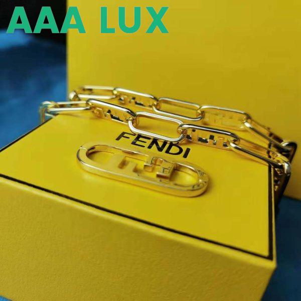 Replica Fendi Women Olock Bracelet Gold-Colored 6