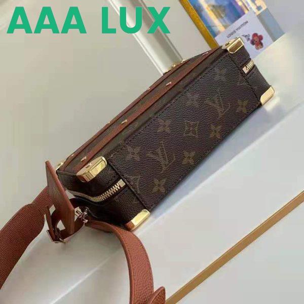 Replica Louis Vuitton Unisex LVXNBA Handle Trunk Bag Monogram Coated Canvas 6