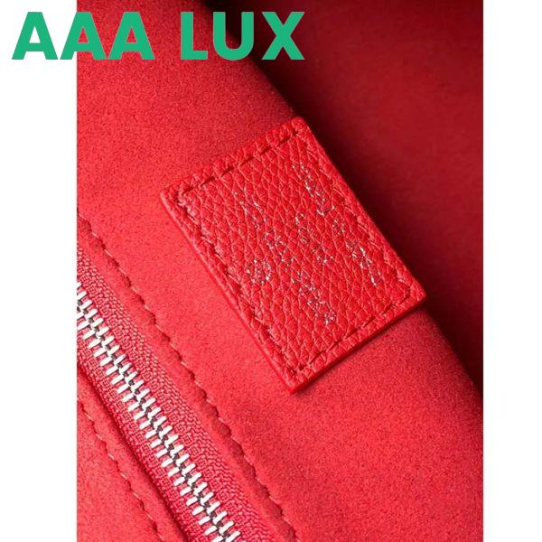 Replica Louis Vuitton Unisex LVxYK OnTheGo PM Red White Embossed Grained Monogram Empreinte Cowhide 11