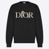 Replica Dior Men Oversized Dior And Judy Blame Sweatshirt Cotton-Black