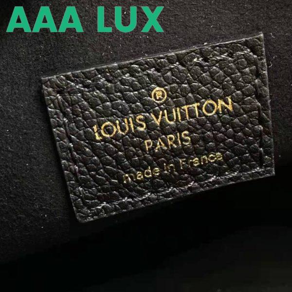 Replica Louis Vuitton LV Unisex Tiny Backpack Black Monogram Empreinte Embossed Supple Grained Cowhide 11