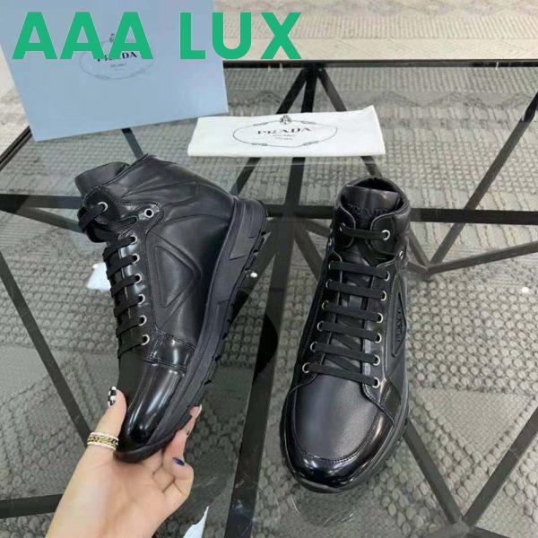 Replica Prada Men PRAX 01 Re-Nylon and Brushed Leather Sneakers 6