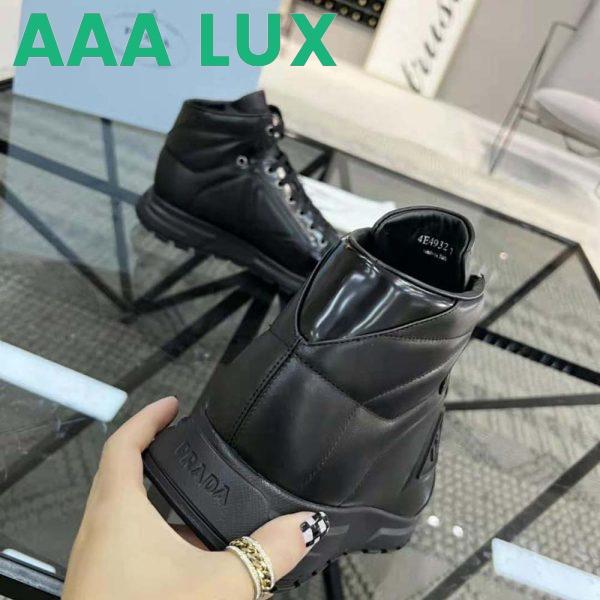 Replica Prada Men PRAX 01 Re-Nylon and Brushed Leather Sneakers 10