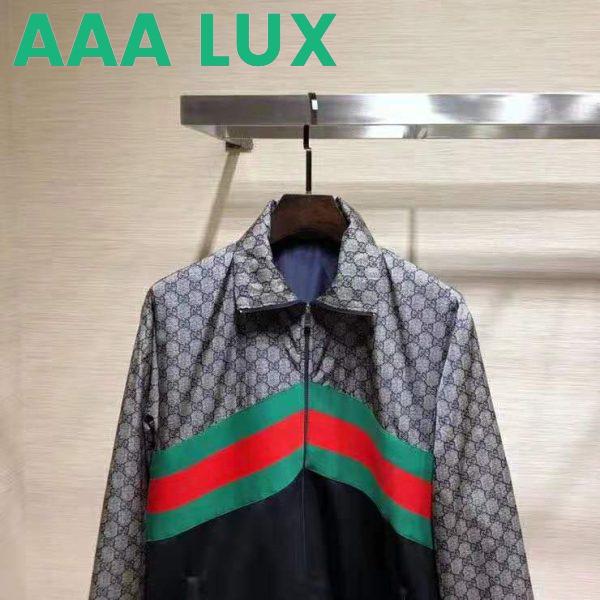 Replica Gucci Men Oversize Technical Jersey Jacket 3