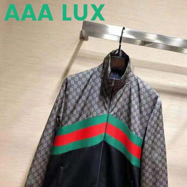Replica Gucci Men Oversize Technical Jersey Jacket 8