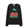 Replica Gucci Men Wool GG Jacquard Cardigan Black V-Neck Sweater 11