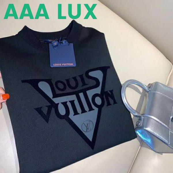 Replica Louis Vuitton LV Women LV Midnight Sweatshirt in Cotton Jersey-Black 7