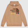 Replica Gucci GG Men The North Face x Gucci Sweatshirt Black Cotton Jersey Crewneck Oversized Fit 7