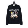 Replica Gucci Men Gucci ‘Mad Cookies’ Print Sweatshirt Cotton Crewneck Slim Fit-White 10