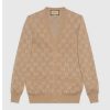 Replica Gucci Men GG Wool Jacquard Zip Jacket Multicolor Geometric Motif Wool Bunny Label 15