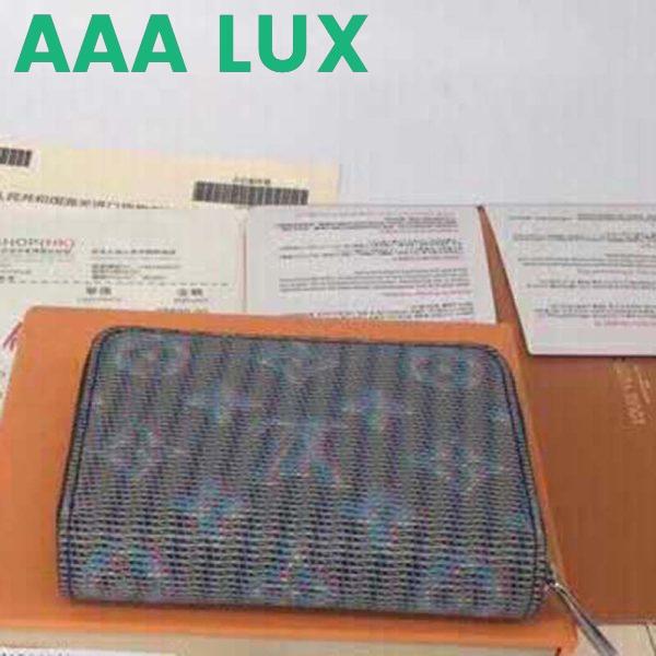 Replica Louis Vuitton LV Unisex Zippy Coin Purse Monogram LV Pop Blue 5