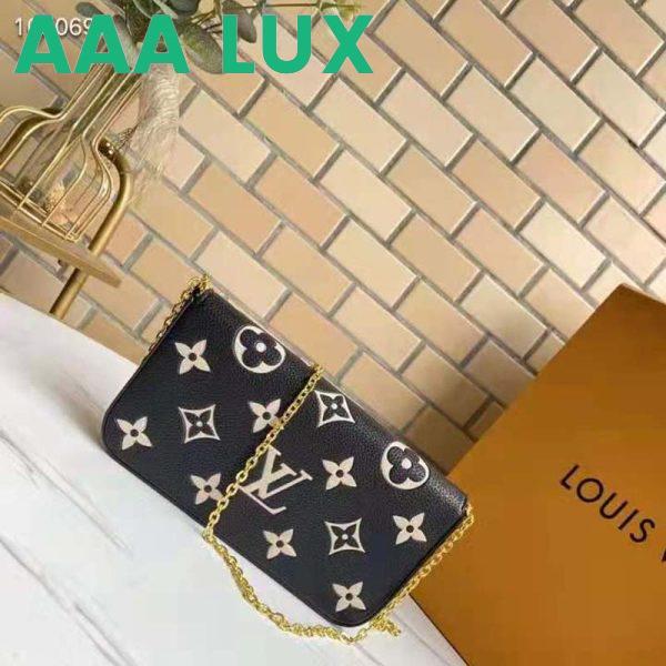 Replica Louis Vuitton Women Félicie Pochette Monogram Empreinte Embossed Supple Grained Cowhide Leather 5