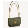 Replica Louis Vuitton LV Women Victoire Chain Bag in Monogram Coated Canvas and Cowhide Leather 5