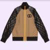 Replica Gucci Women GG Check Tweed Jacket with Double G Buttons 7