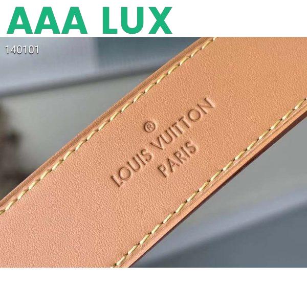 Replica Louis Vuitton Women LV CarryAll PM Handbag Brown Monogram Coated Canvas 11