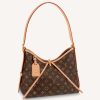 Replica Louis Vuitton Women LV CarryAll PM Handbag Brown Monogram Coated Canvas 14