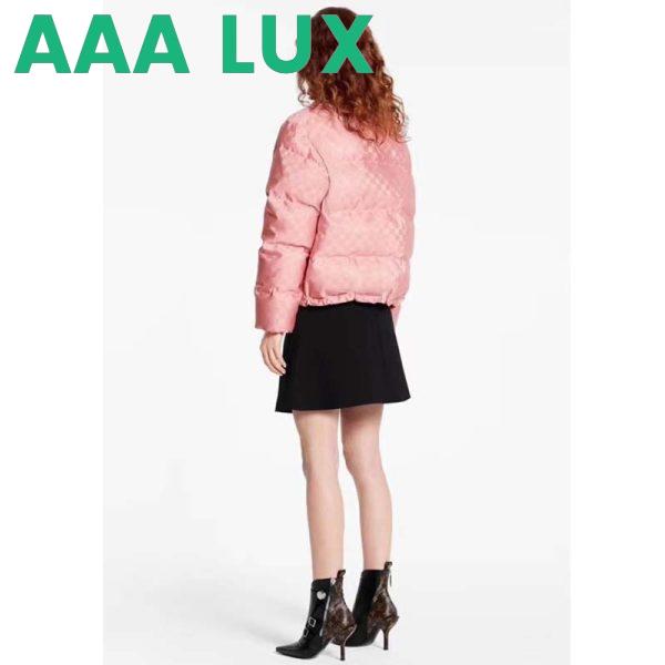 Replica Louis Vuitton LV Women Short Down Jacket in Regular Fit-Pink 8
