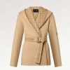 Replica Louis Vuitton LV Women Short Down Jacket in Regular Fit-Pink 11