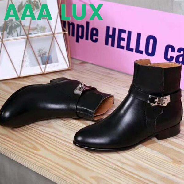 Replica Hermes Women Shoes Neo Ankle Boot-Black 5