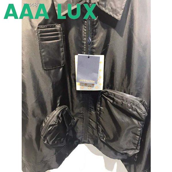 Replica Louis Vuitton LV Men Nylon Utility Jacket Regular Fit Technical Canvas 8