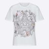 Replica Dior Men Dior and Kenny Scharf T-shirt Relaxed Fit Red Cotton Jersey 12
