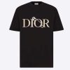Replica Dior Men Oblique T-shirt Relaxed Fit Off-White Terry Cotton Jacquard 12