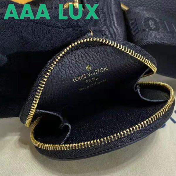Replica Louis Vuitton Women Papillon BB Black Beige Embossed Supple Grained Cowhide Leather 9