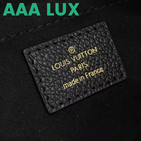 Replica Louis Vuitton Women Papillon BB Black Beige Embossed Supple Grained Cowhide Leather 15