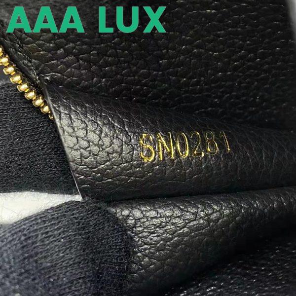 Replica Louis Vuitton Women Papillon BB Black Beige Embossed Supple Grained Cowhide Leather 16