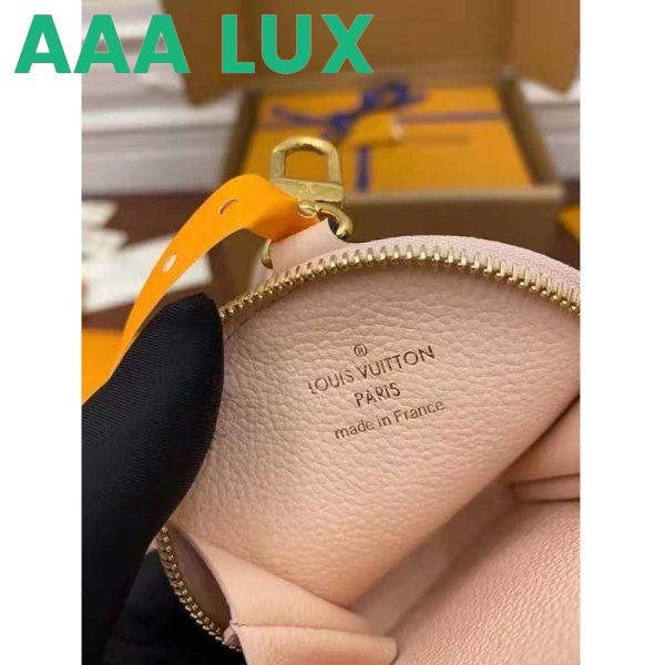 Replica Louis Vuitton Women Papillon BB Carryall Bag Bouton De Rose Pink Embossed Grained Cowhide Leather 10