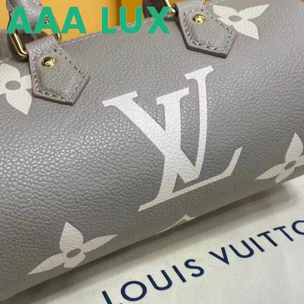 Replica Louis Vuitton Women Papillon BB Dove Cream Embossed Supple Grained Cowhide Leather 7