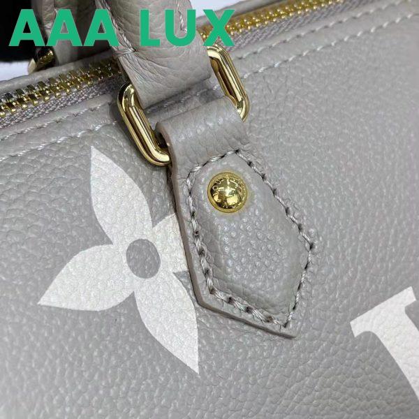 Replica Louis Vuitton Women Papillon BB Dove Cream Embossed Supple Grained Cowhide Leather 12
