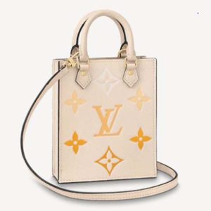 Replica Louis Vuitton Women Petit Sac Plat Monogram Empreinte Embossed Supple Grained Cowhide Leather 2